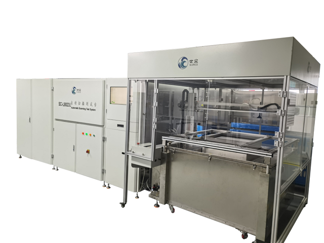 Automatiseret HEPA/ULPA -filterscanningstestsystem EN 1822 ISO 29463
